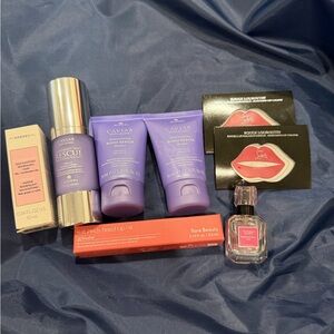 Caviar anti-aging, Caviar hair mask, Korres mask, wonder lip tint, Victoria, 2CL